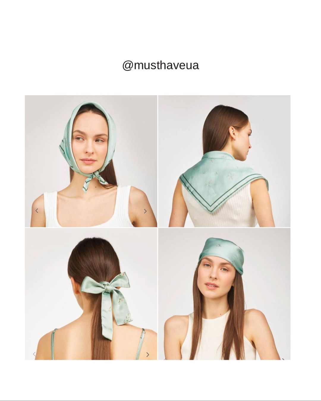 Тренд лета: 6 идей, как стильно носить платок